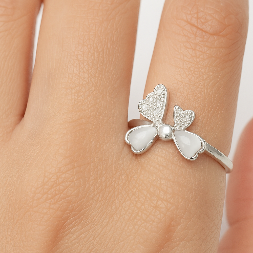 Butterfly Adjustable Finger Ring