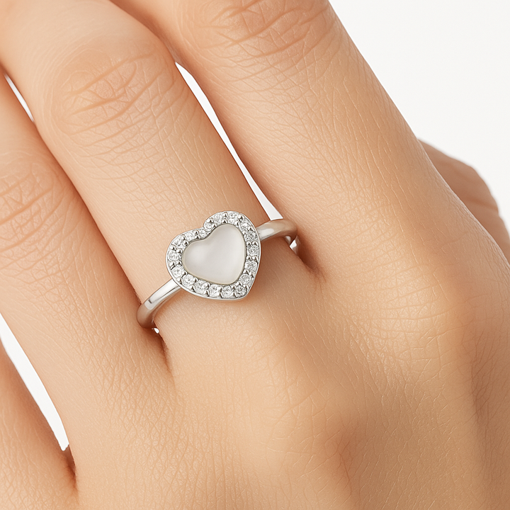 Heart Adjustable Finger Ring